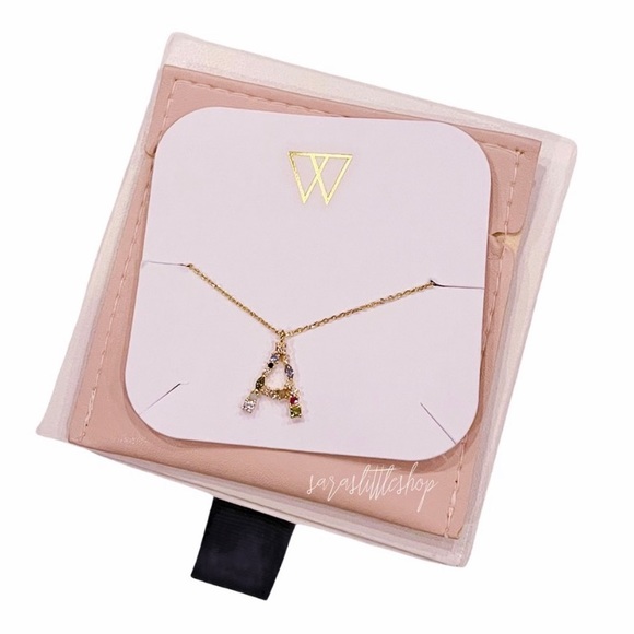 P D Paola Letter A Necklace - Picture 2 of 2